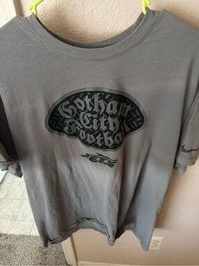 NFL New York Jets Gotham City Football Gray Short Sleeve Tee